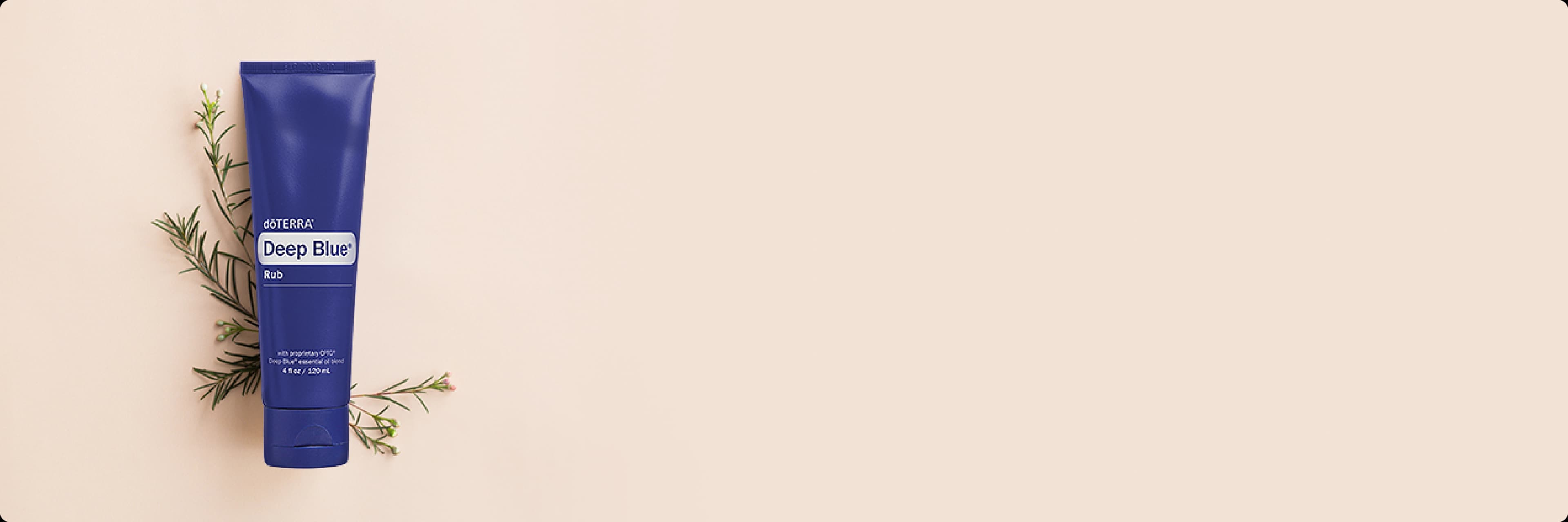 Mesajul emotional al Deep Blue™ Rub